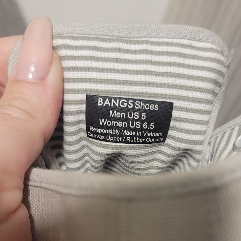 Bangs London Fog High Top Sz M-5 W-6.5 - Picture 9 of 9